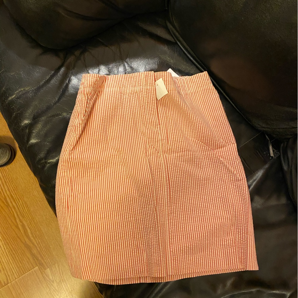 Pink jcrew pencil skirt